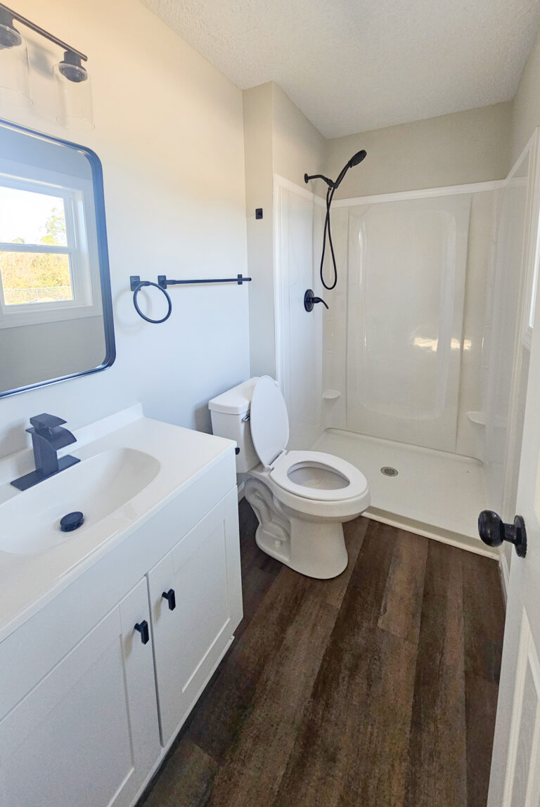 Remodeled bathroom by Wynn Building Construction