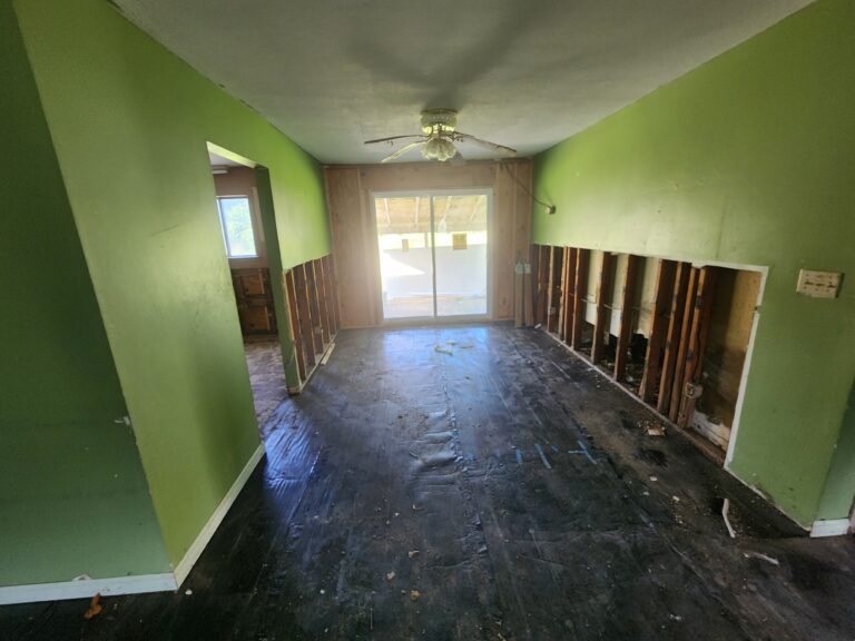 before photo of empty room