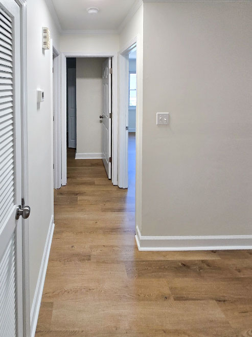 remodeled living space